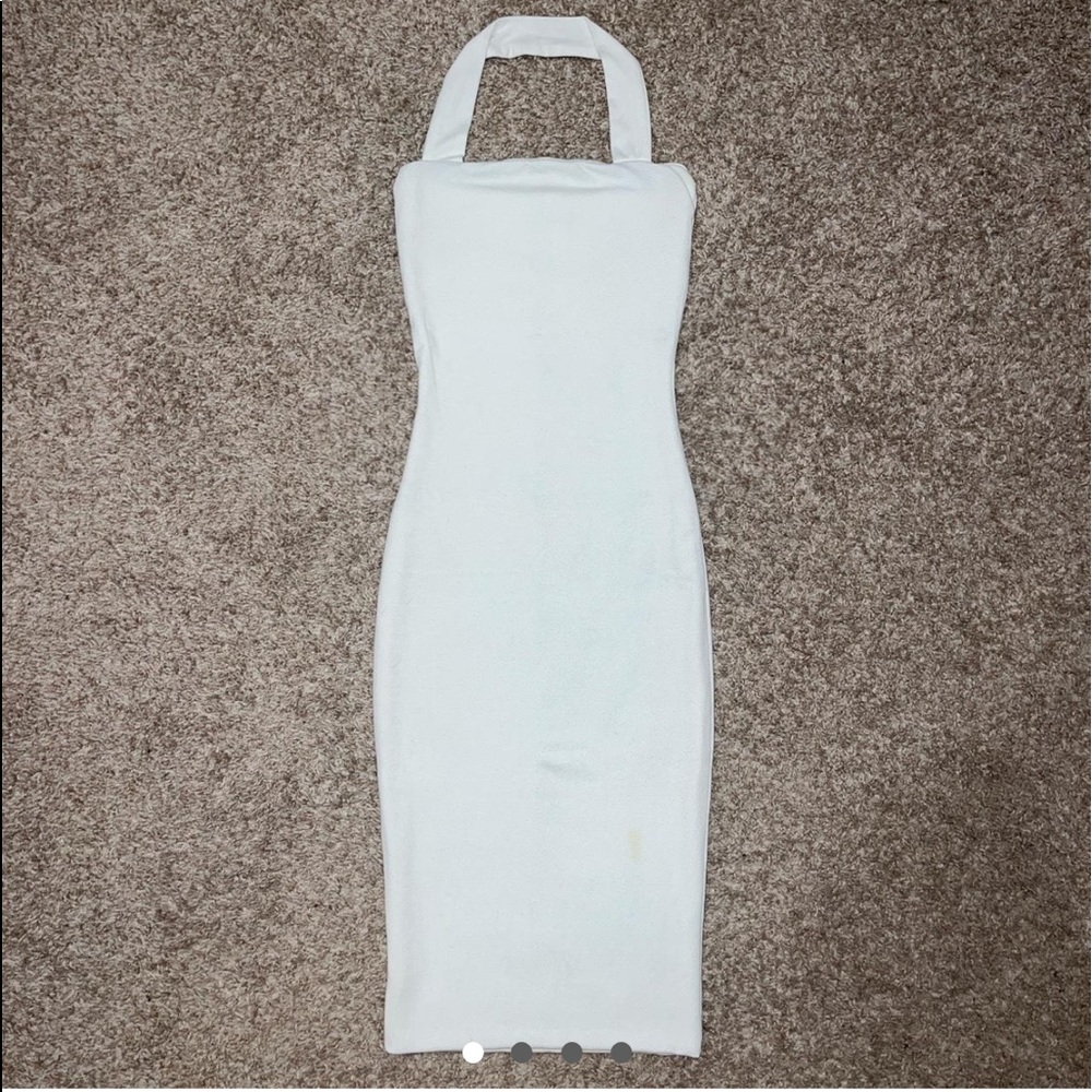 White MIDI Dress